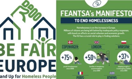 Be Fair, Europe – Stand Up for Homeless People