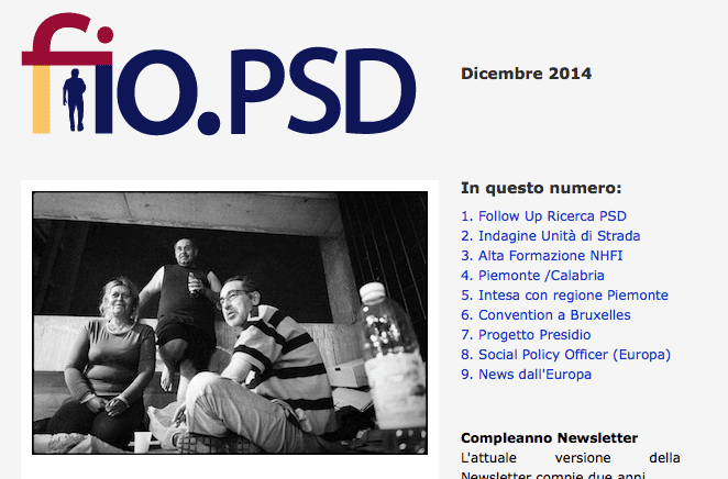 Newsletter fio.PSD – Dicembre 2014