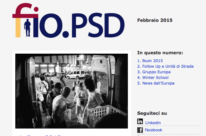 Newsletter fio.PSD – Febbraio 2015