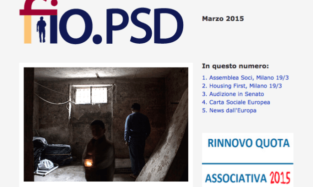 Newsletter fio.PSD – Marzo 2015