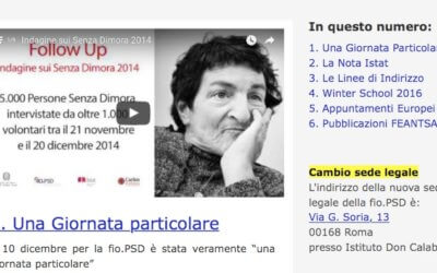 Newsletter fio.PSD – gennaio 2016