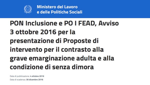 Aggiornamento progetti PON Avviso 4