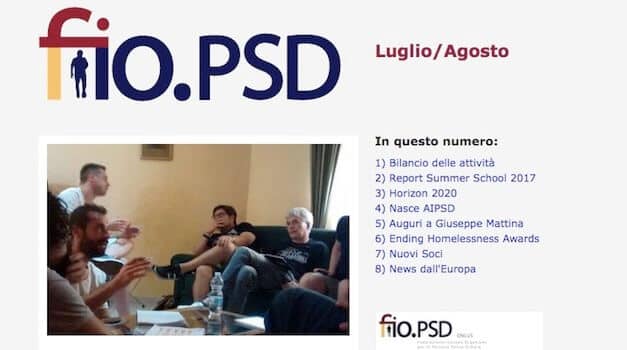 Newsletter fio.PSD – luglio/agosto 2017