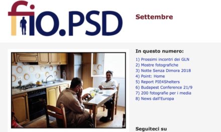Newsletter fio.PSD, Settembre 2018