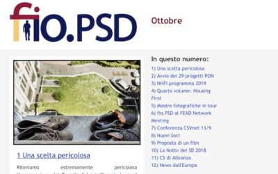 Newsletter fio.PSD – Ottobre 2018