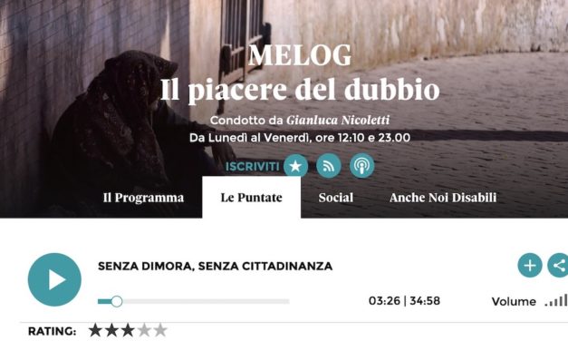 Melog, il piacere del dubbio – 24 gennaio 2019