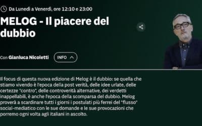 Melog, il piacere del dubbio – 08 luglio 2021