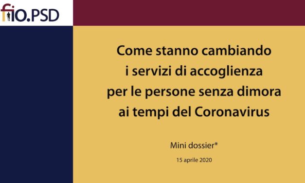 I servizi di accoglienza ai tempi del Covid-19