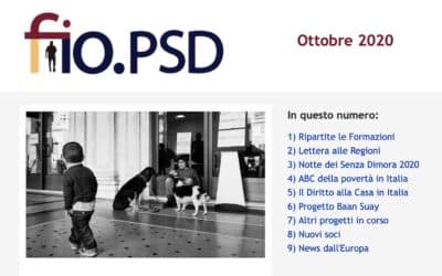 Newsletter fio.PSD – Ottobre 2020