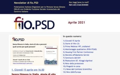Newsletter fio.PSD – Aprile 2021