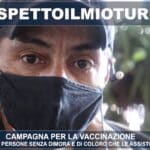 #aspettoilmioturno – Campagna per i vaccini a senza dimora e operatori