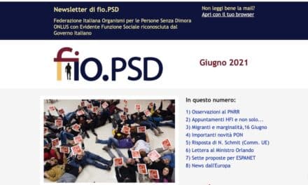 Newsletter fio.PSD – Giugno 2021