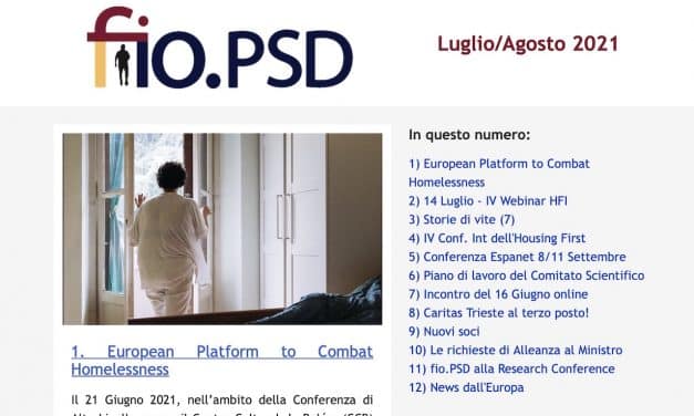 Newsletter fio.PSD – Luglio/Agosto 2021
