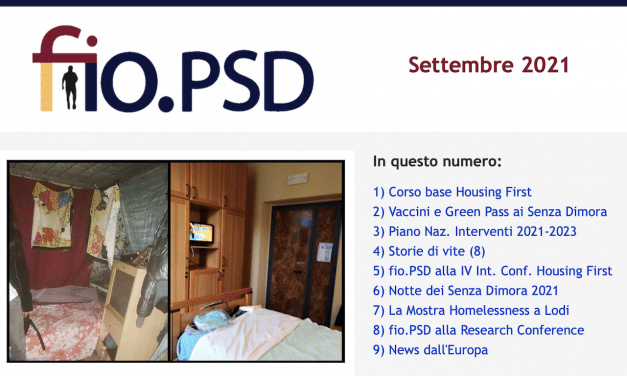 Newsletter fio.PSD – Settembre 2021