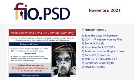 Newsletter fio.PSD – Novembre 2021