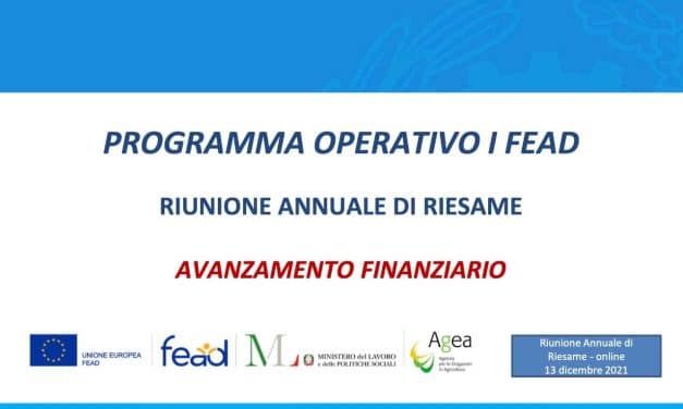 FEAD: Riunione Annuale di Riesame