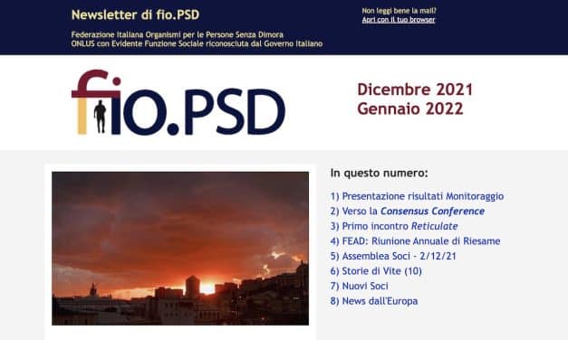 Newsletter fio.PSD – Dicembre 2021