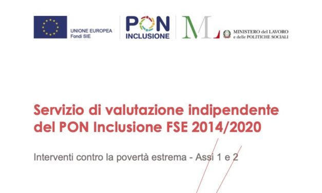 Rapporto ISMERI – Interventi contro la povertà estrema