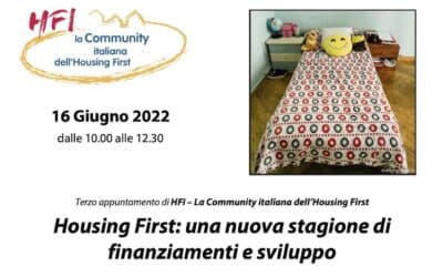 Housing First: una nuova stagione di finanziamenti e sviluppo