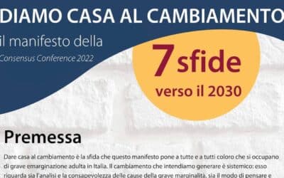 Le sfide diventano Manifesto – Comunicato Stampa