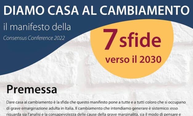 Le sfide diventano Manifesto – Comunicato Stampa