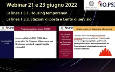 Webinar PNRR 21 e 23 giugno 2022, le linee 1.3.1 e 1.3.2