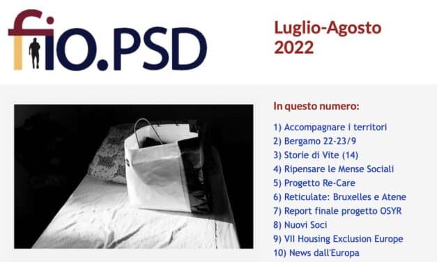 Newsletter fio.PSD – Luglio /Agosto 2022