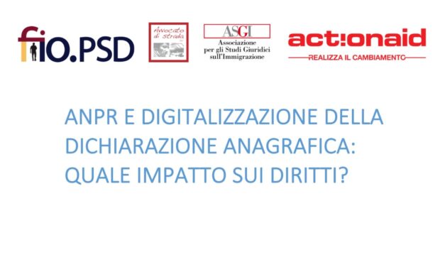 Anagrafe digitale: incontro con Interni e ANCI