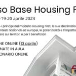 Corso Base Housing First (IV ed. 2023)