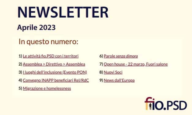 Aprile 2023 – Newsletter fio.PSD