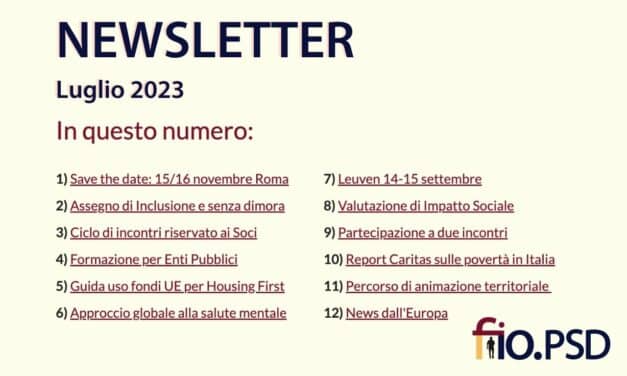 Luglio 2023 – Newsletter fio.PSD