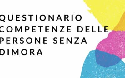 Questionario Competenze delle Persone Senza Dimora