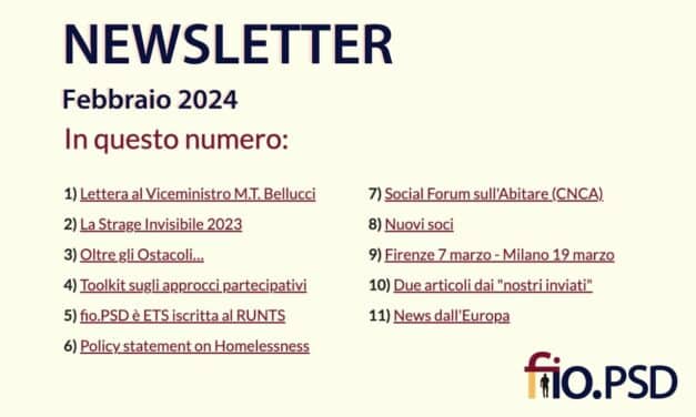 Febbraio 2024 – Newsletter fio.PSD