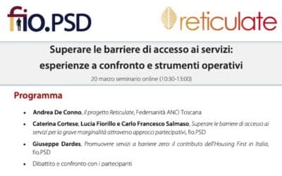 Superare le barriere di accesso ai servizi: Torino – 20 marzo 2024