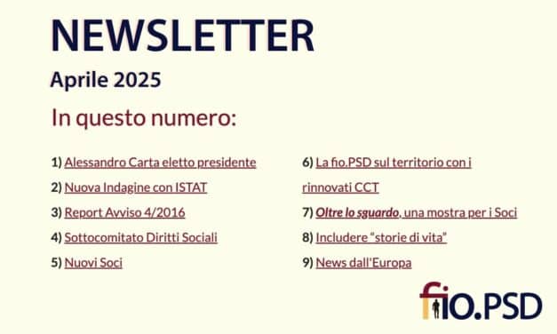 Aprile 2025 – Newsletter fio.PSD