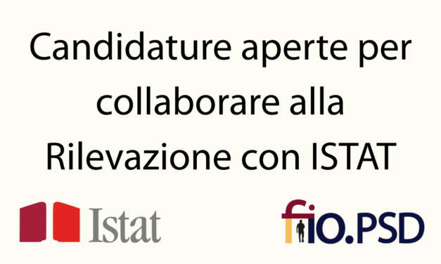 Ricerca collaboratori per Rilevazione con ISTAT
